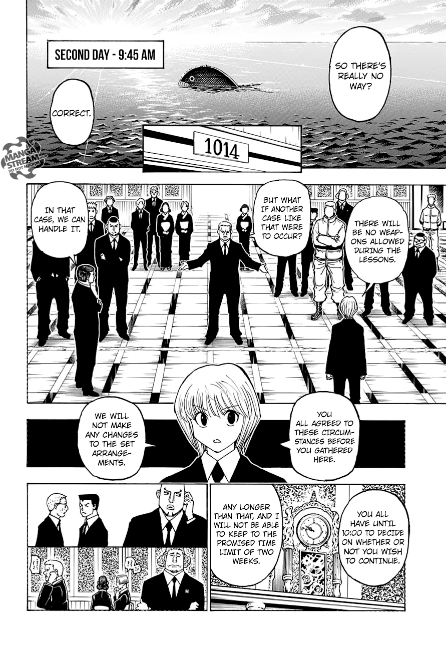 Hunter x Hunter Chapter 371 4